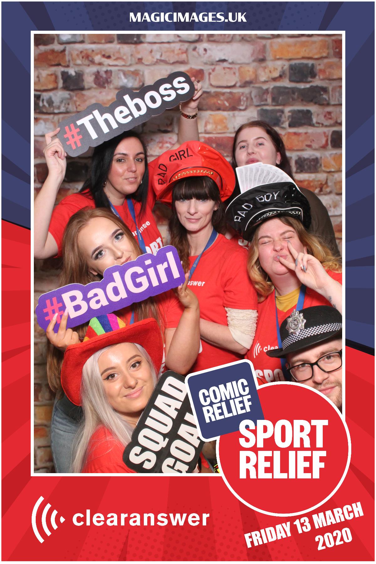 Clear Answer Sport Relief | View more photos from the event at gallery.magicimages.uk/u/MagicImages/Clear-Answer-Sport-Relief